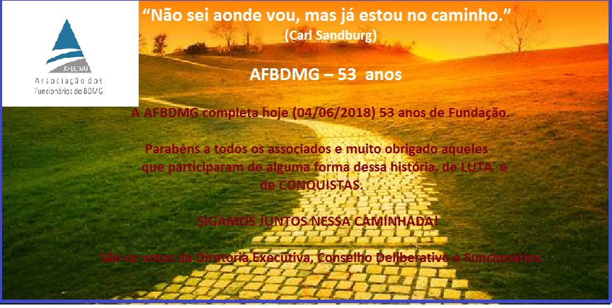 ANIVERSÁRIO AFBDMG