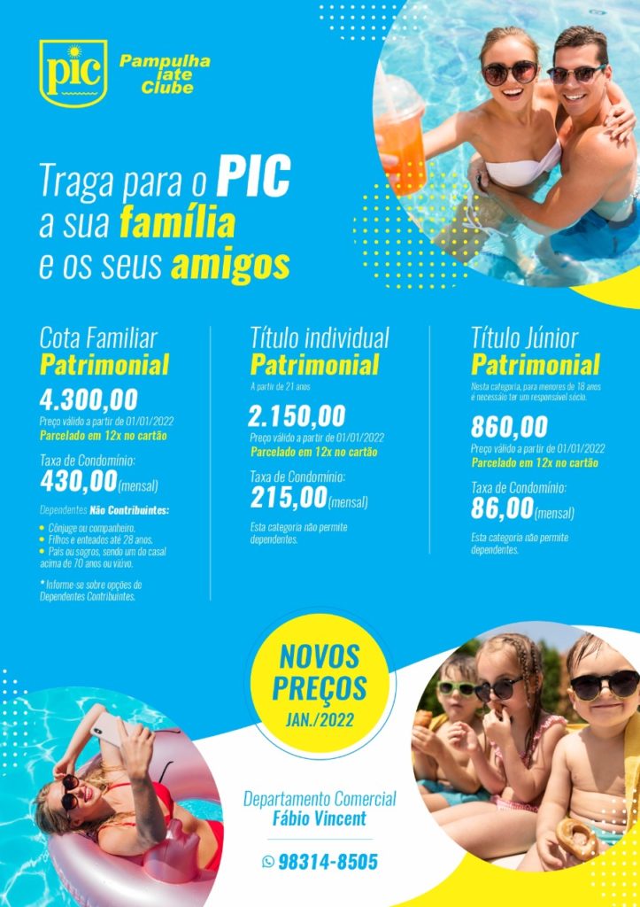 Nova parceria – Pampulha Iate Clube – AFBDMG